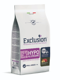 Exclusion Veterinary Diet Hypoallergenic Horse and Potato Small Breed